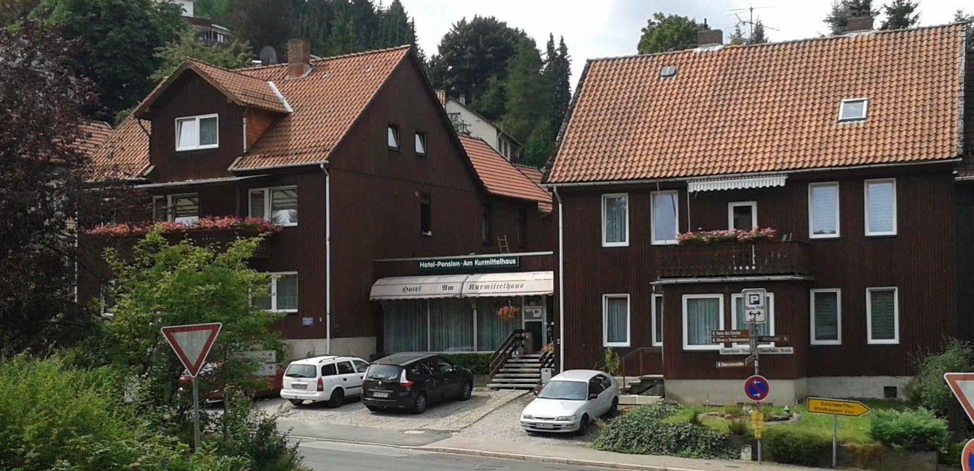 Hotel Pension am Kurmittelhaus Bad Grund Exterior foto